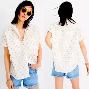 Madewell Sun Embroidered Courier Shirt